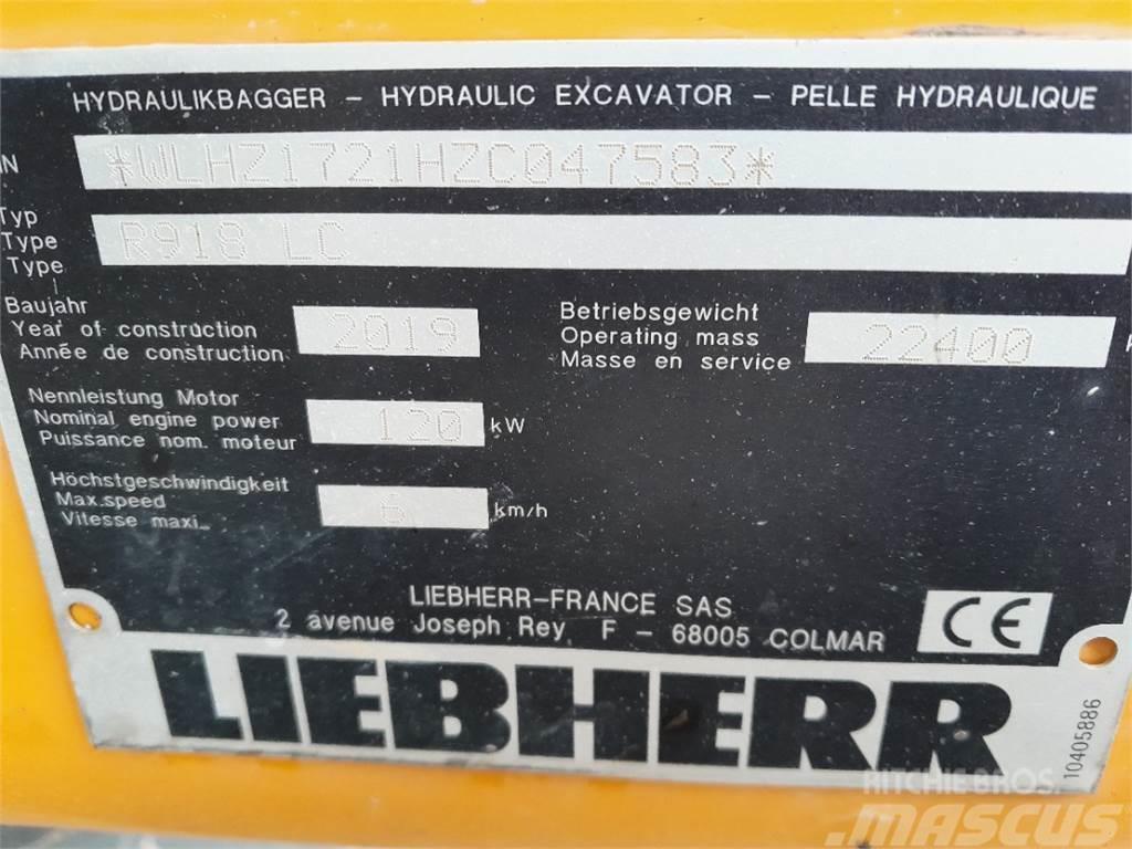 Liebherr R918 LC G6.0 Εκσκαφείς με ερπύστριες