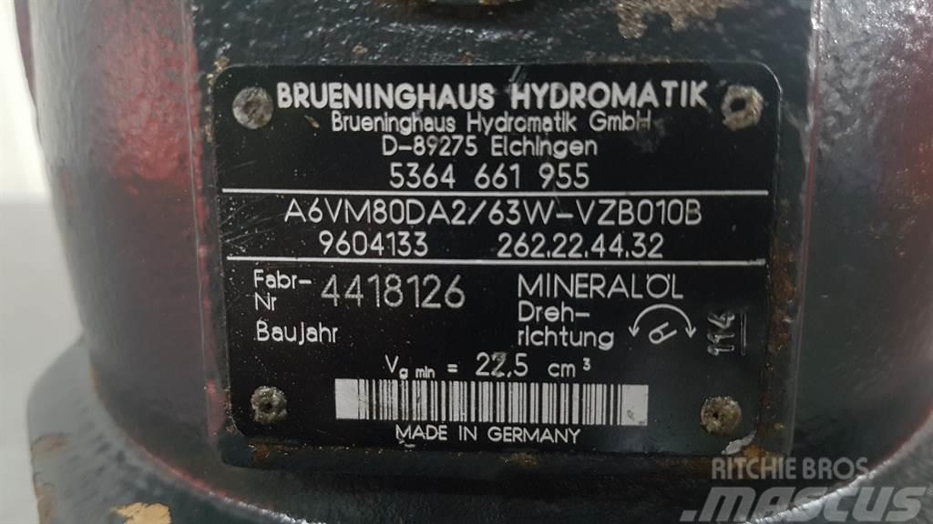Brueninghaus Hydromatik A6VM80DA2/63W - Zeppelin ZL100 - Drive motor Υδραυλικά