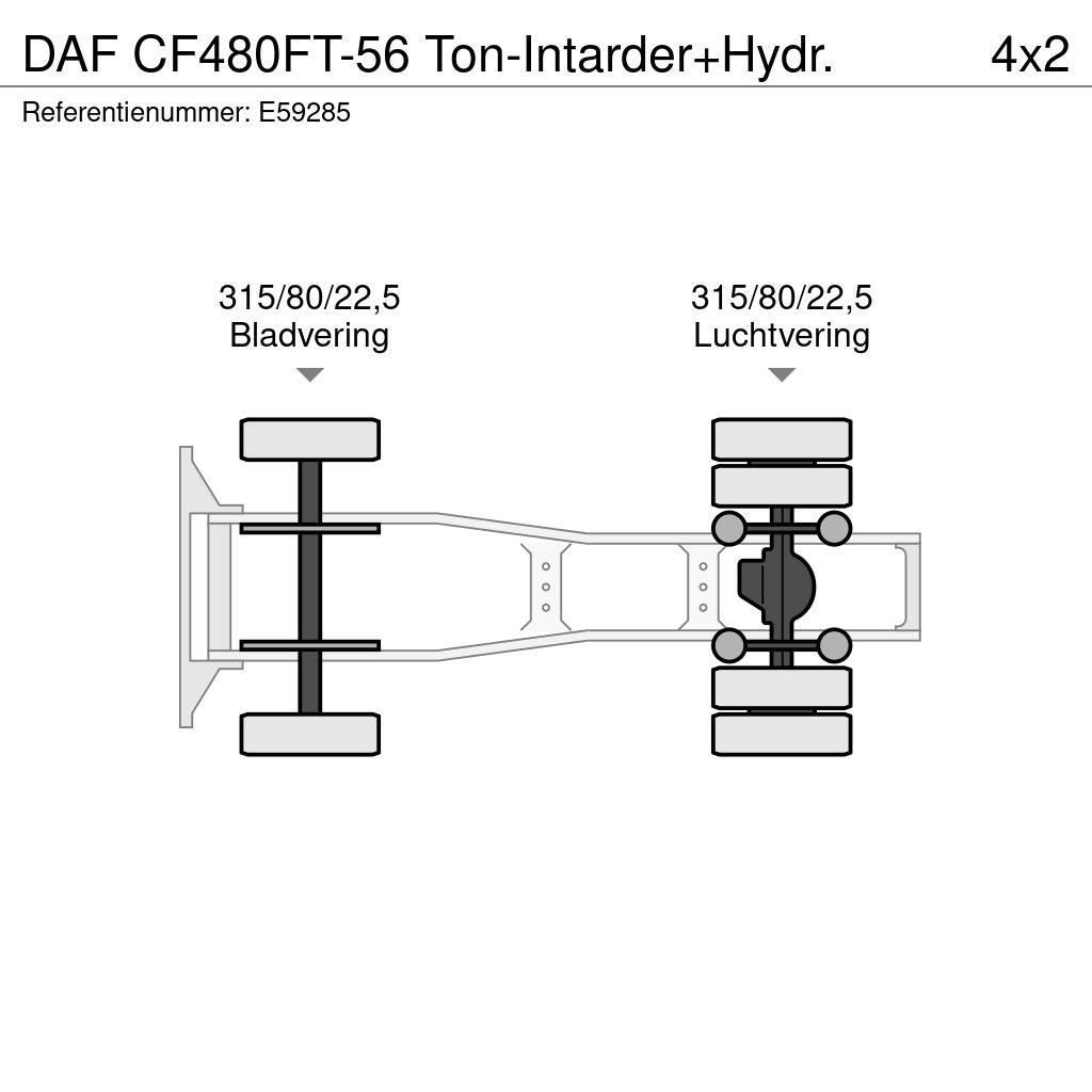 DAF CF480FT-56 Ton-Intarder+Hydr. Τράκτορες