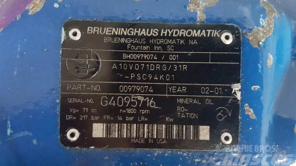 Brueninghaus Hydromatik A10VO71DRG/31R - Load sensing pump Υδραυλικά