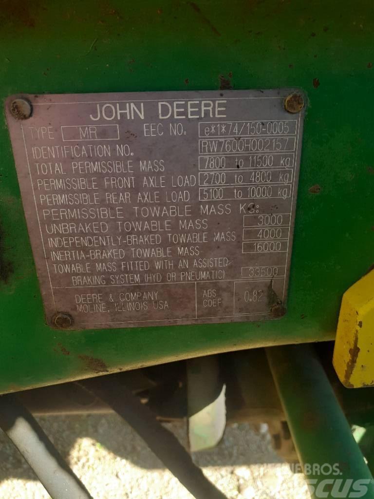 John Deere 7600 Τρακτέρ
