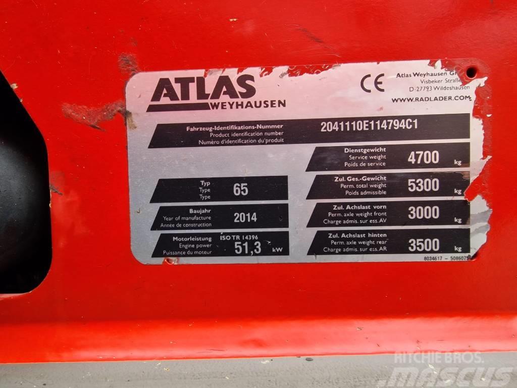 Atlas AR 65 Φορτωτές με λάστιχα (Τροχοφόροι)