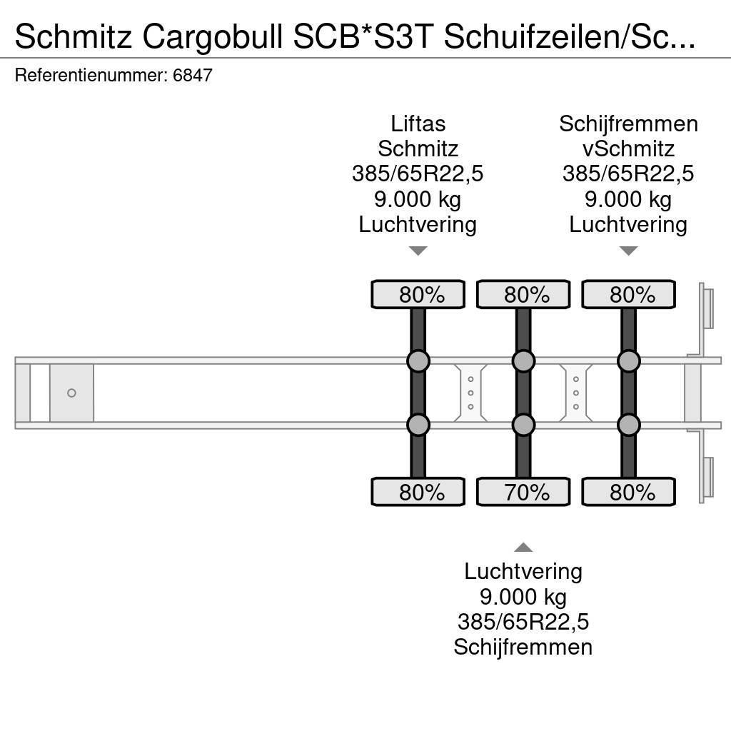 Schmitz Cargobull SCB*S3T Schuifzeilen/Schuifdak Liftas Schijfremmen Ημιρυμούλκες Κουρτίνα