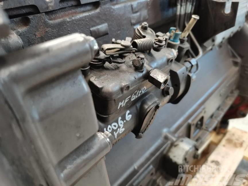 Massey Ferguson 6170 {injection pump Lucas  silnika Perkins 1006. Κινητήρες