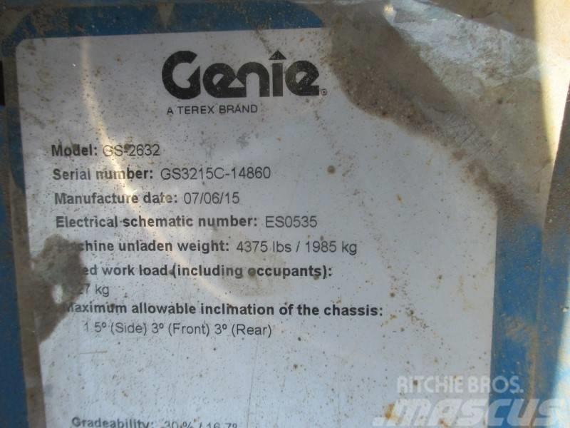 Genie GS 2632 Ανυψωτήρες ψαλιδωτής άρθρωσης