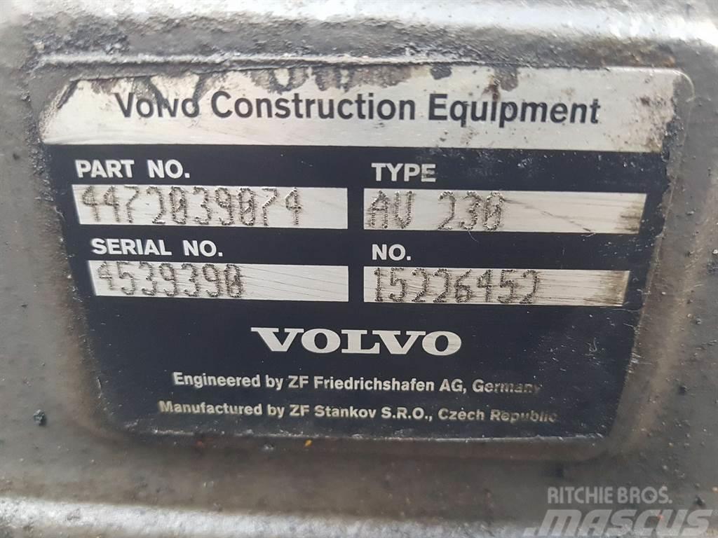 Volvo L30G-VOE15226452-ZF AV-230-Axle/Achse/As Άξονες