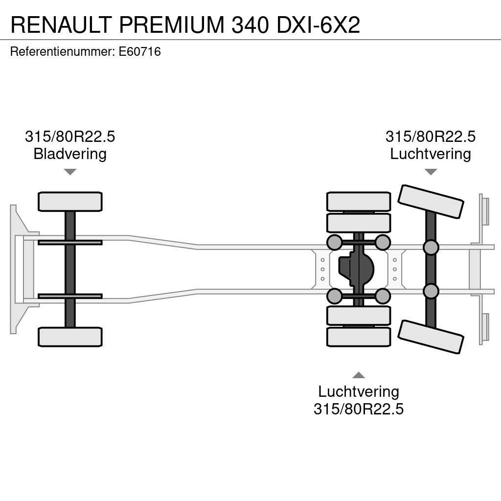 Renault PREMIUM 340 DXI-6X2 Φορτηγά Κόφα