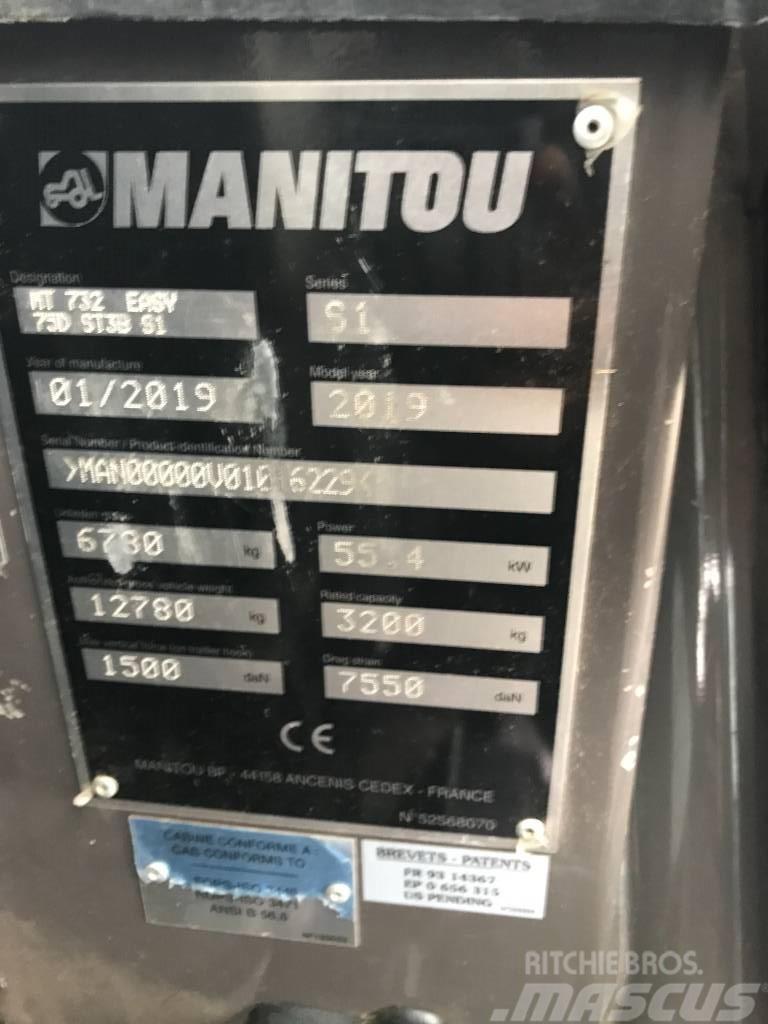 Manitou MT 732 EASY 75HP Τηλεσκοπικοί ανυψωτές