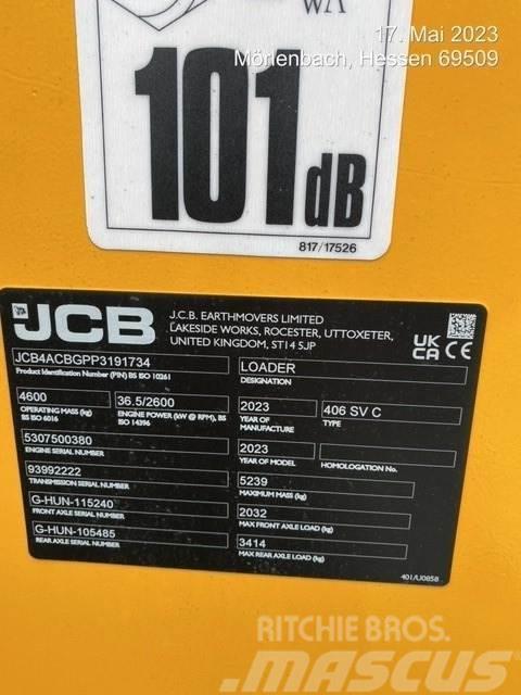 JCB 406 Φορτωτές με λάστιχα (Τροχοφόροι)