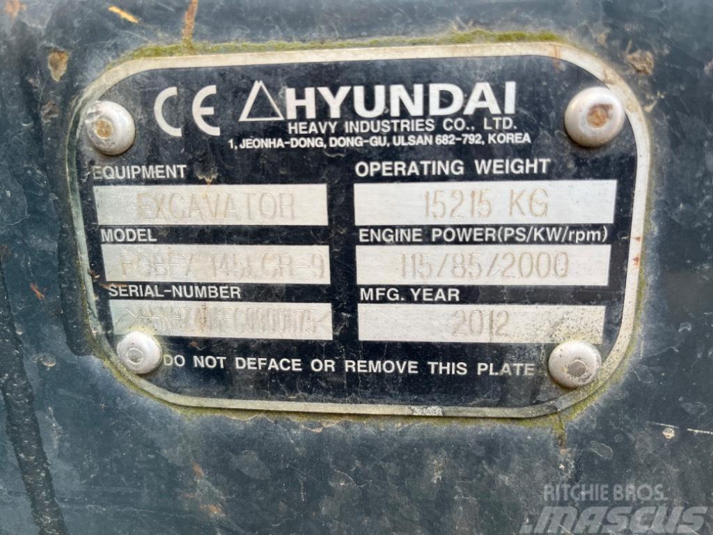 Hyundai Robex 145 LCR-9 Εκσκαφείς με ερπύστριες