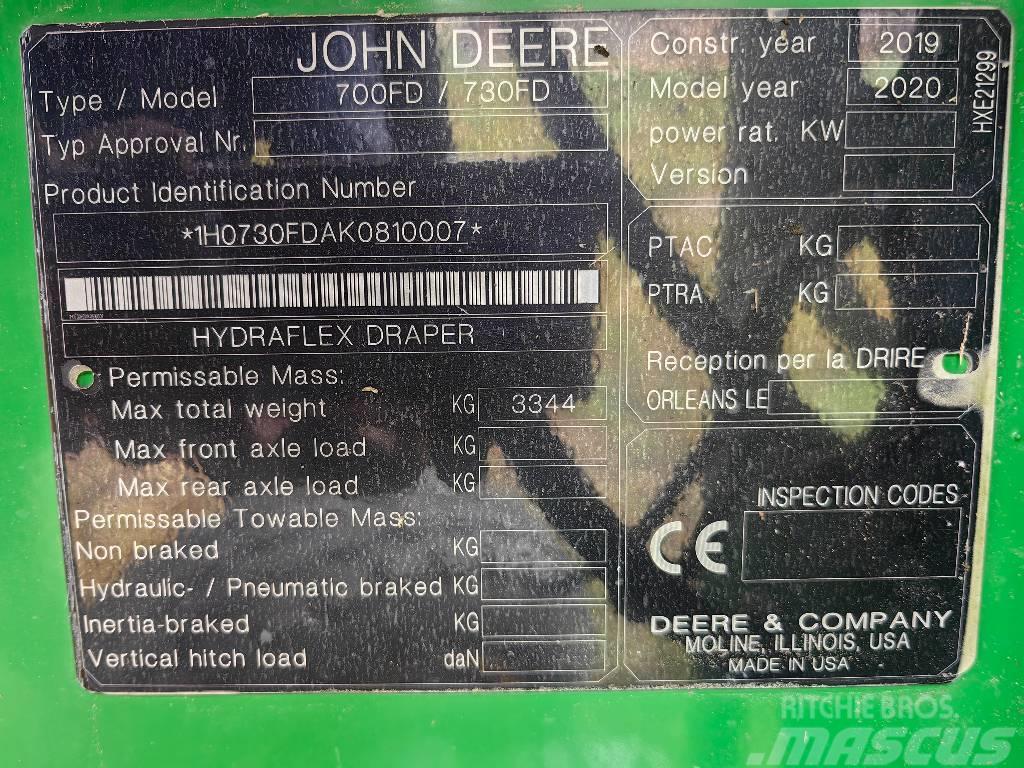 John Deere T 670 i Θεριζοαλωνιστικές μηχανές
