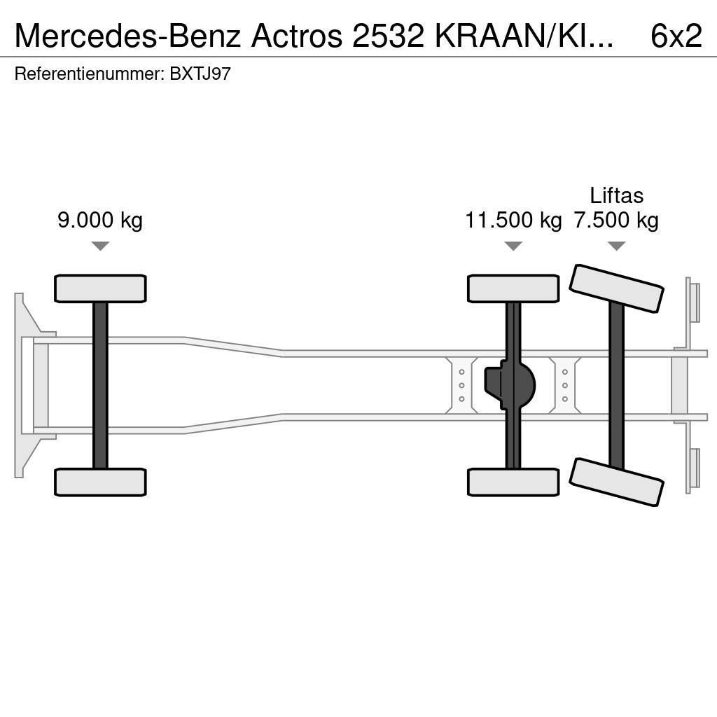 Mercedes-Benz Actros 2532 KRAAN/KIPPER!!TOP Φορτηγά Ανατροπή