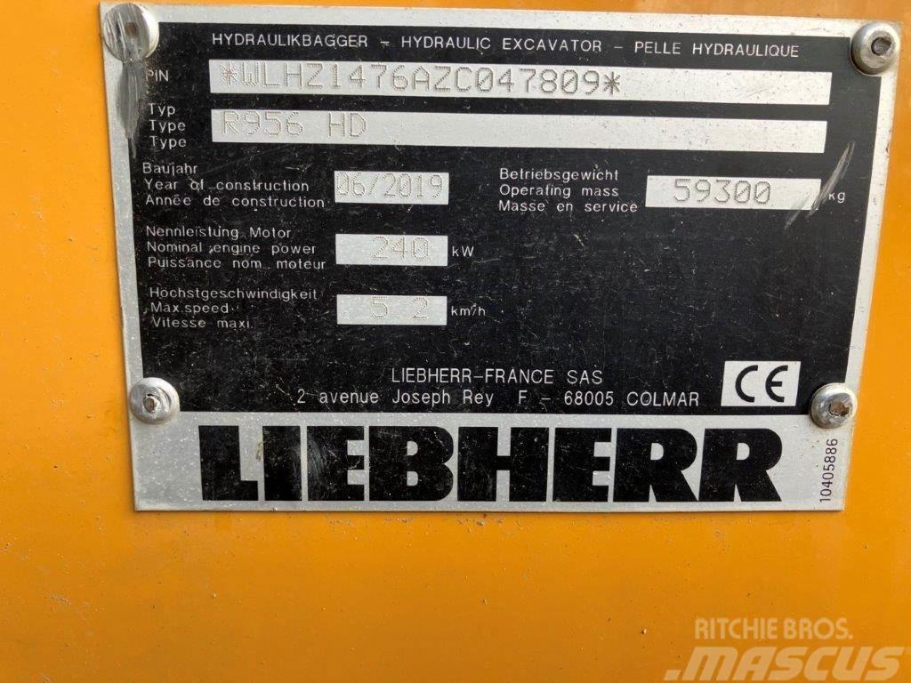 Liebherr R 956 Litronic Εκσκαφείς με ερπύστριες
