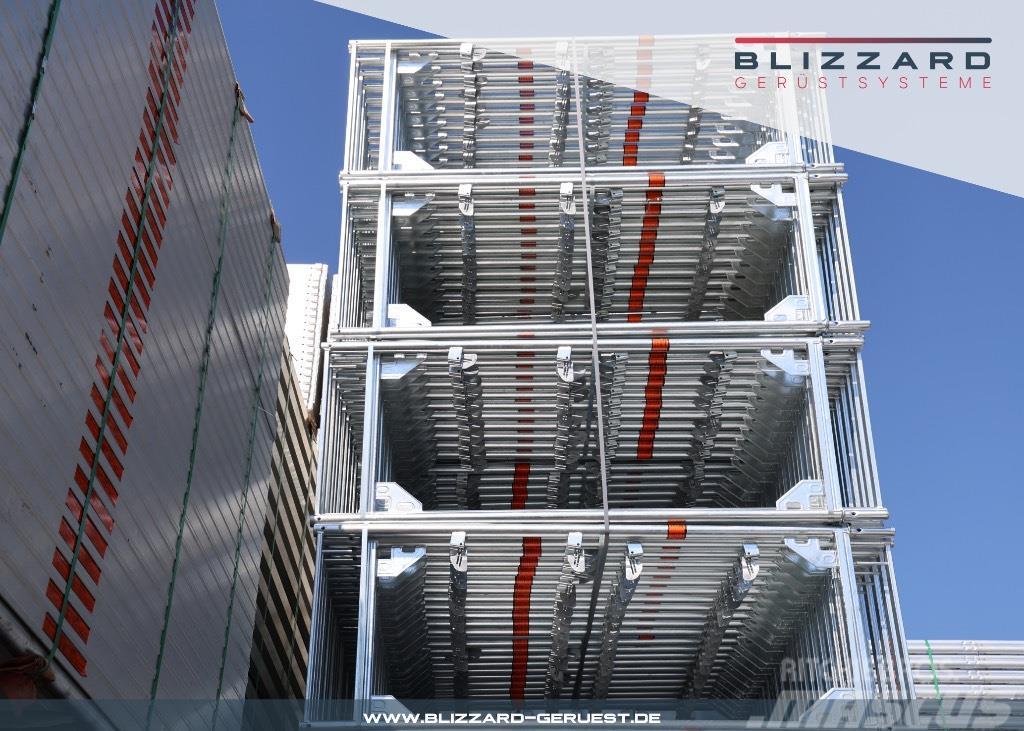 Blizzard 88 m² Neues Gerüst mit Alu-Rahmentafel Εξοπλισμός σκαλωσιών