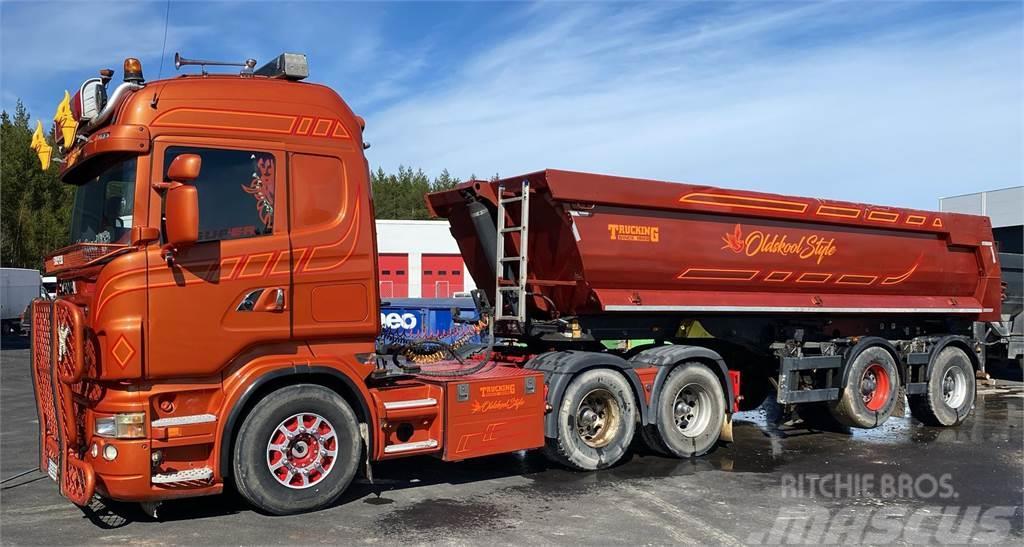 Scania R500 6x4 + Kippikärry Φορτηγά Ανατροπή
