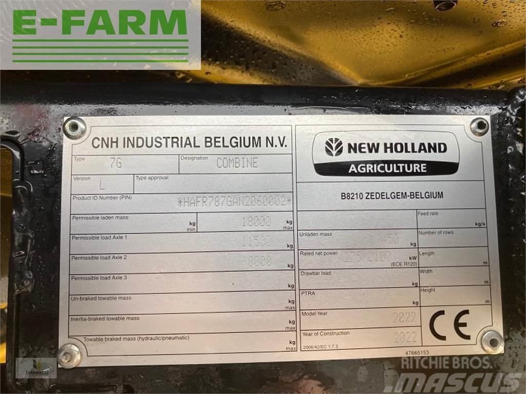 New Holland cr 7.80 Θεριζοαλωνιστικές μηχανές