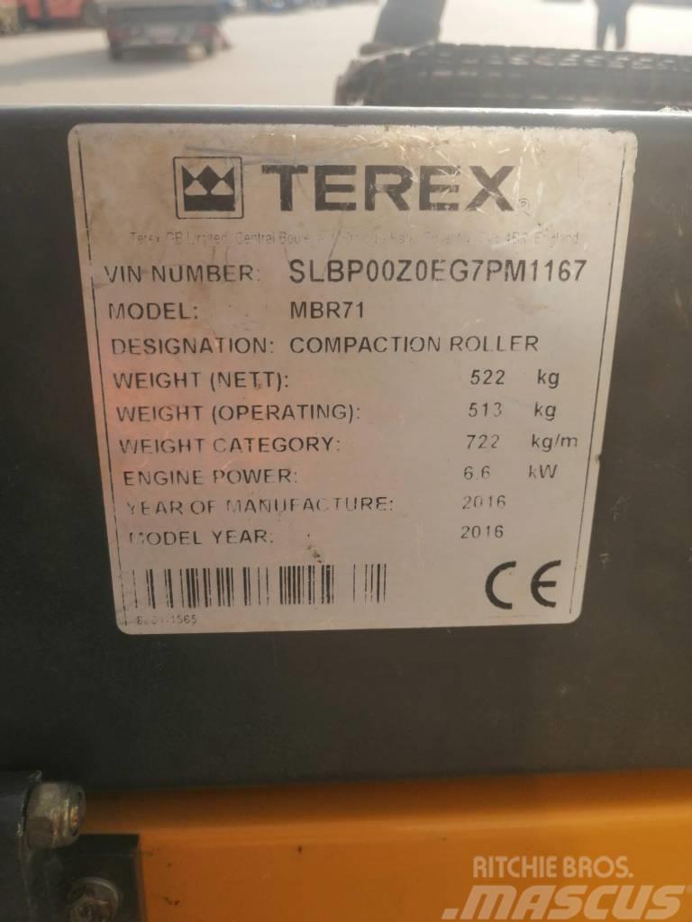 Terex MBR71 Οδοστρωτήρες μονού κυλίνδρου