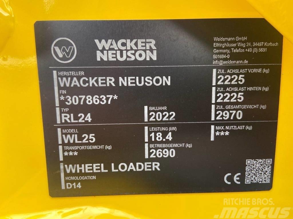 Wacker Neuson WL25 Φορτωτές με λάστιχα (Τροχοφόροι)