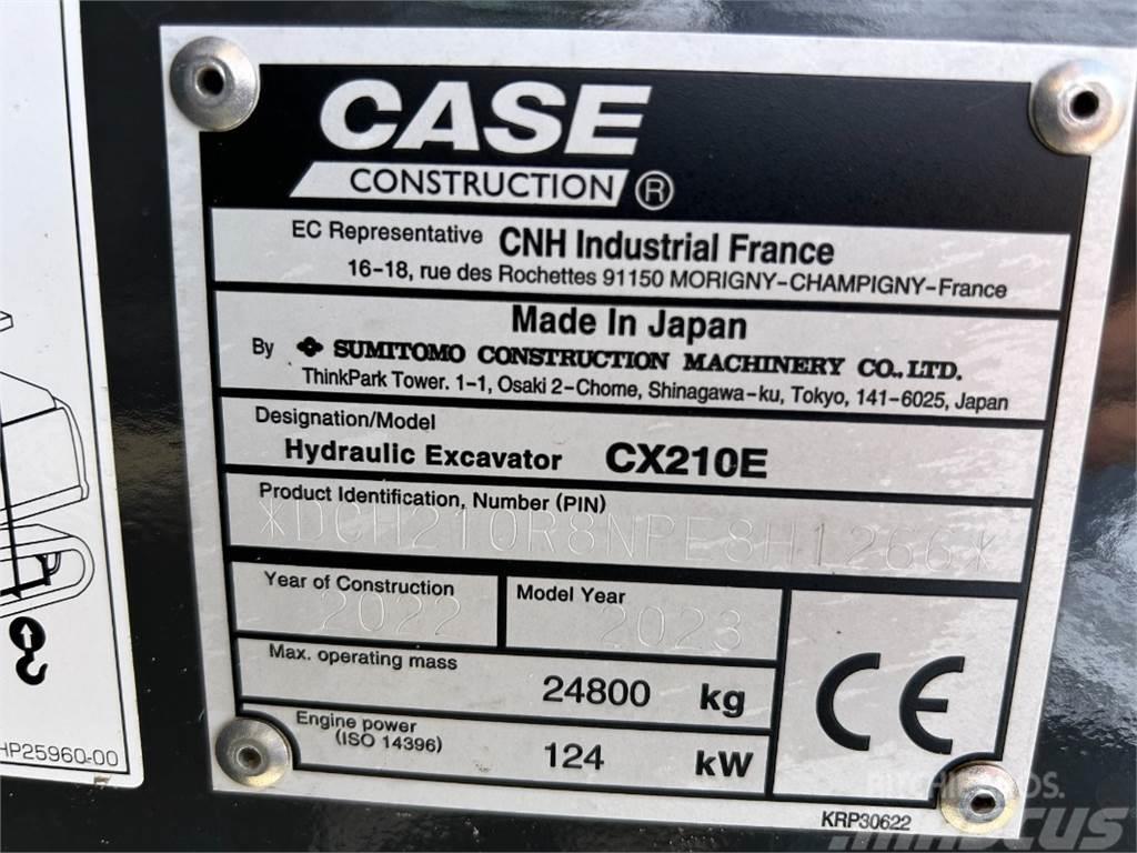 CASE CX 210E - STAGE-V Εκσκαφείς με τροχούς - λάστιχα