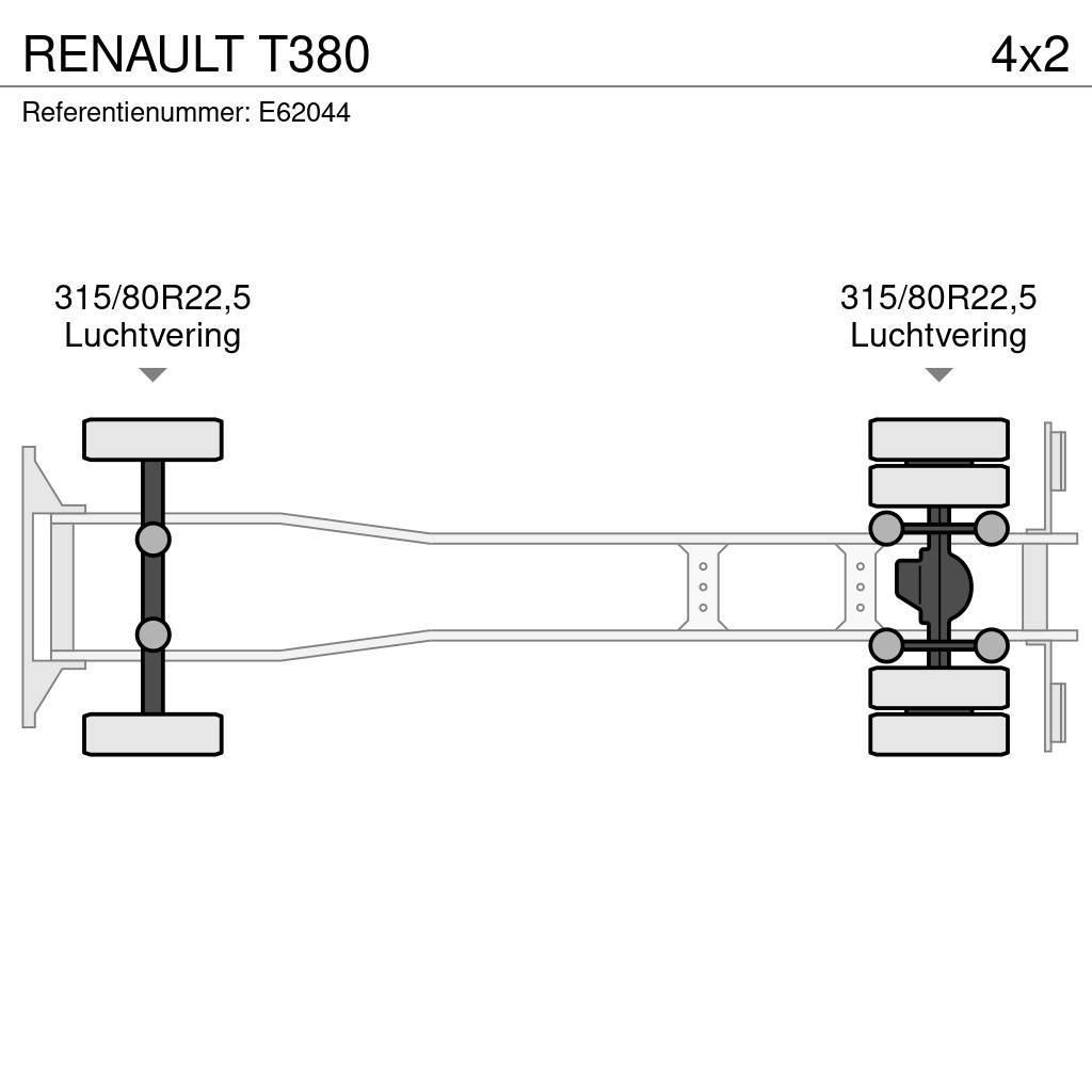Renault T380 Curtainsider trucks
