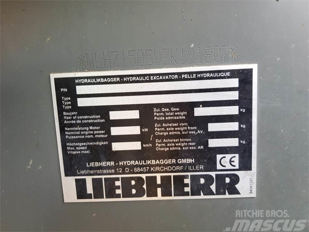 Liebherr A910 Compact Εκσκαφείς με τροχούς - λάστιχα