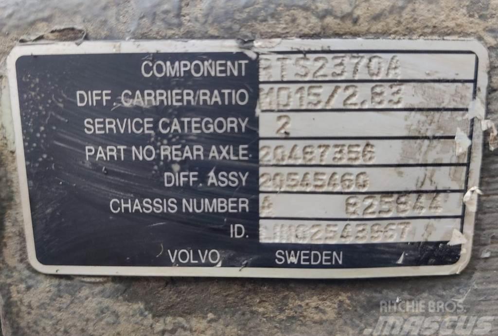 Volvo FH4 RTS2370A DRIVEN AXLE RAT 2.83 20487356, 205454 Άξονες