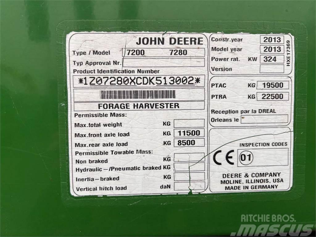 John Deere 7280 Μηχανές χορτονομής