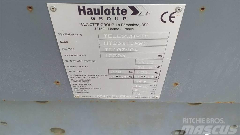 Haulotte HT23RTJ Ανυψωτήρες με τηλεσκοπικό βραχίονα