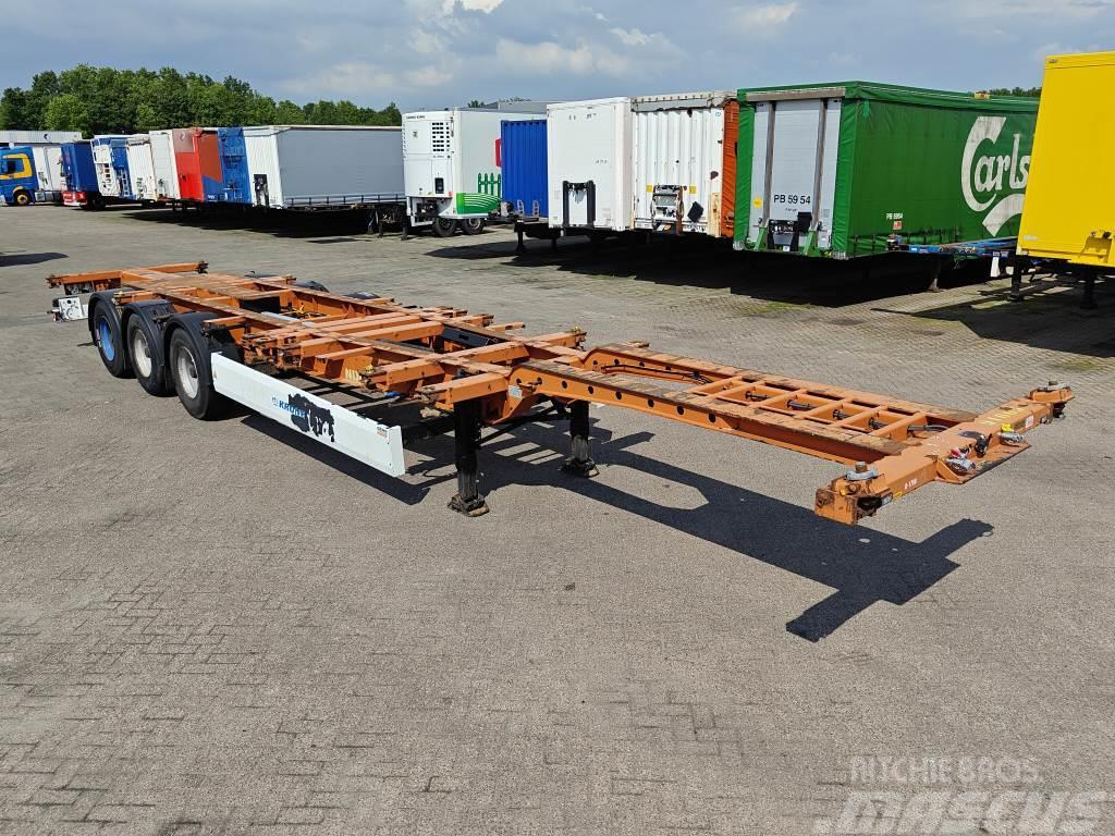 Krone SD 27 3-Assen BPW - LiftAxle - DiscBrakes - 5510kg Ημιρυμούλκες Container