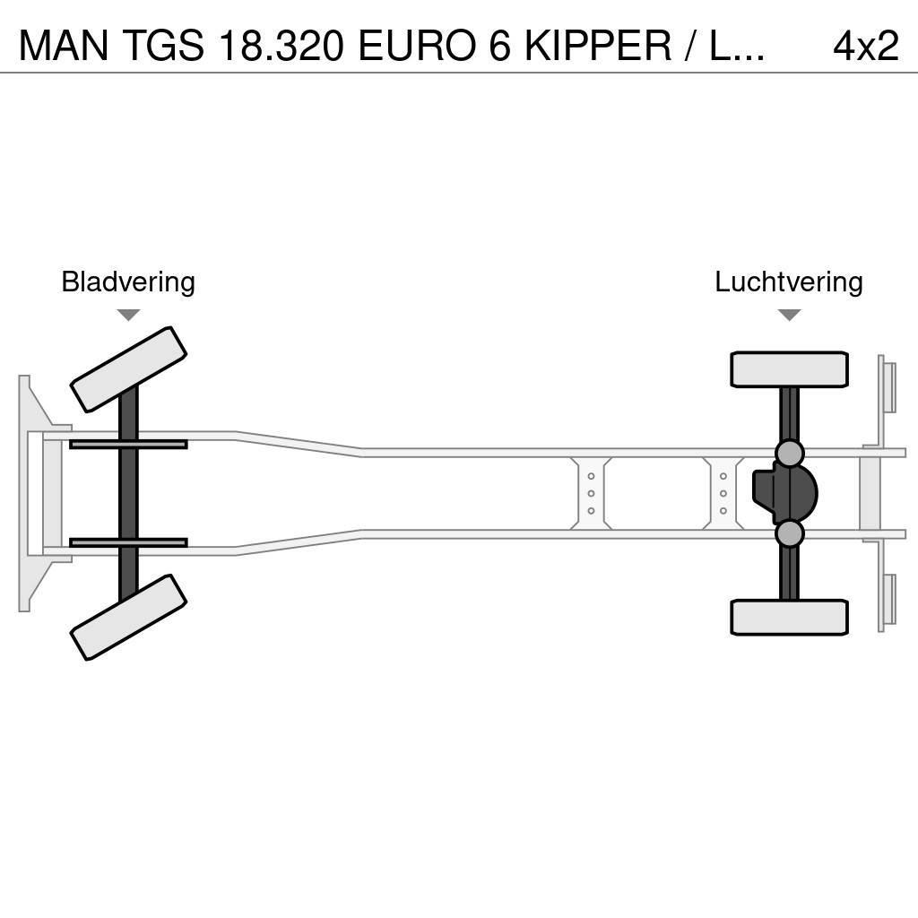 MAN TGS 18.320 EURO 6 KIPPER / LOW KM / 2 ZIJDIGE KIPP Φορτηγά Ανατροπή