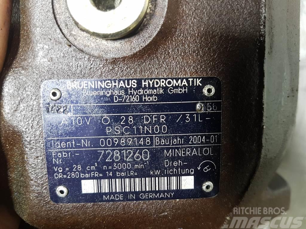 Brueninghaus Hydromatik A10VO28DFR/31L - Load sensing pump Υδραυλικά