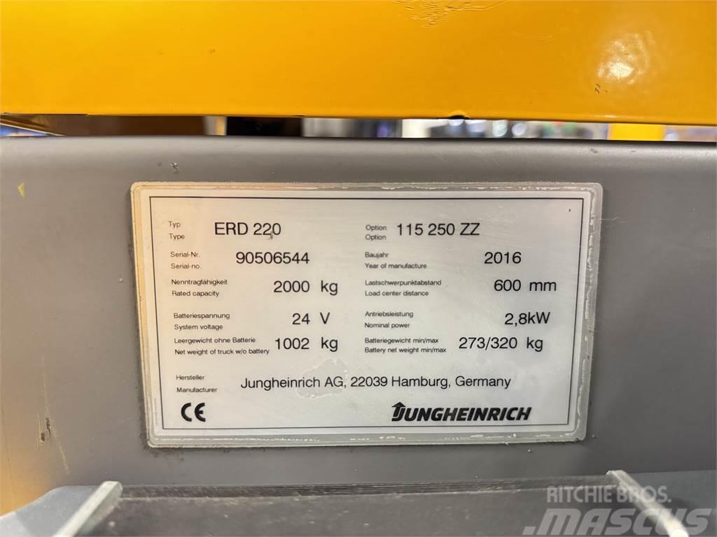 Jungheinrich ERD 220 - 2500MM HUB - BJ.2016 - NEUWERTIG Εκσκαφάκι (διαβολάκι) < 7t