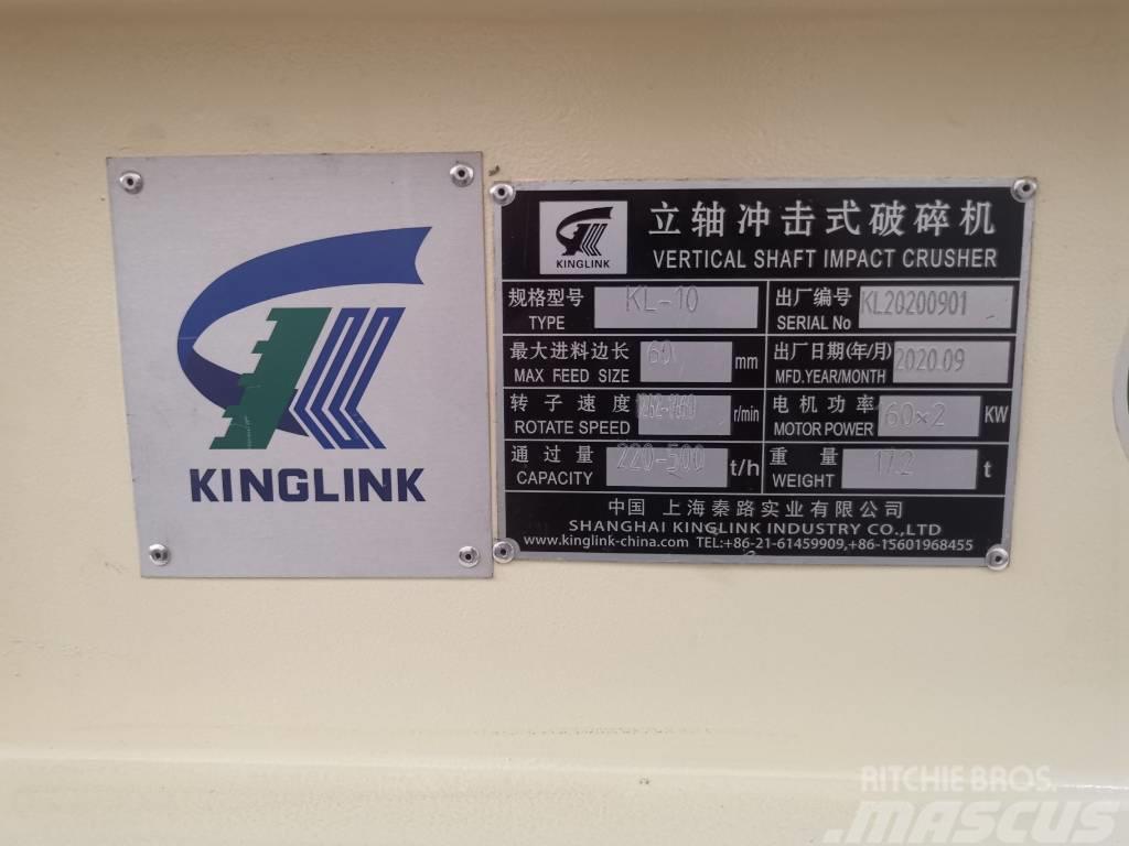 Kinglink Barmac VSI crusher KL-10 | Mineral Concrete Sands Σπαστήρες