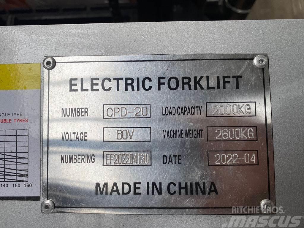EasyLift CPD 20 Forklift - 2.000 kg loading cap. Περονοφόρα ανυψωτικά κλαρκ - άλλα