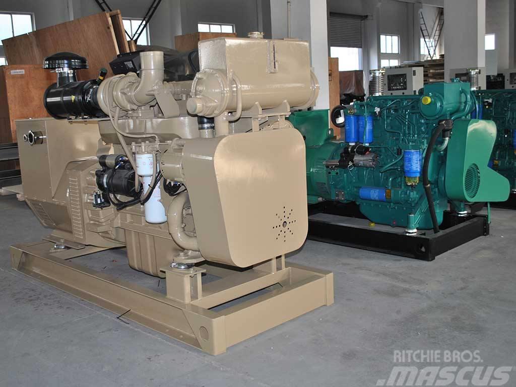 Cummins 100kw diesel generator motor for small pusher boat Μονάδες κινητήρων θαλάσσης