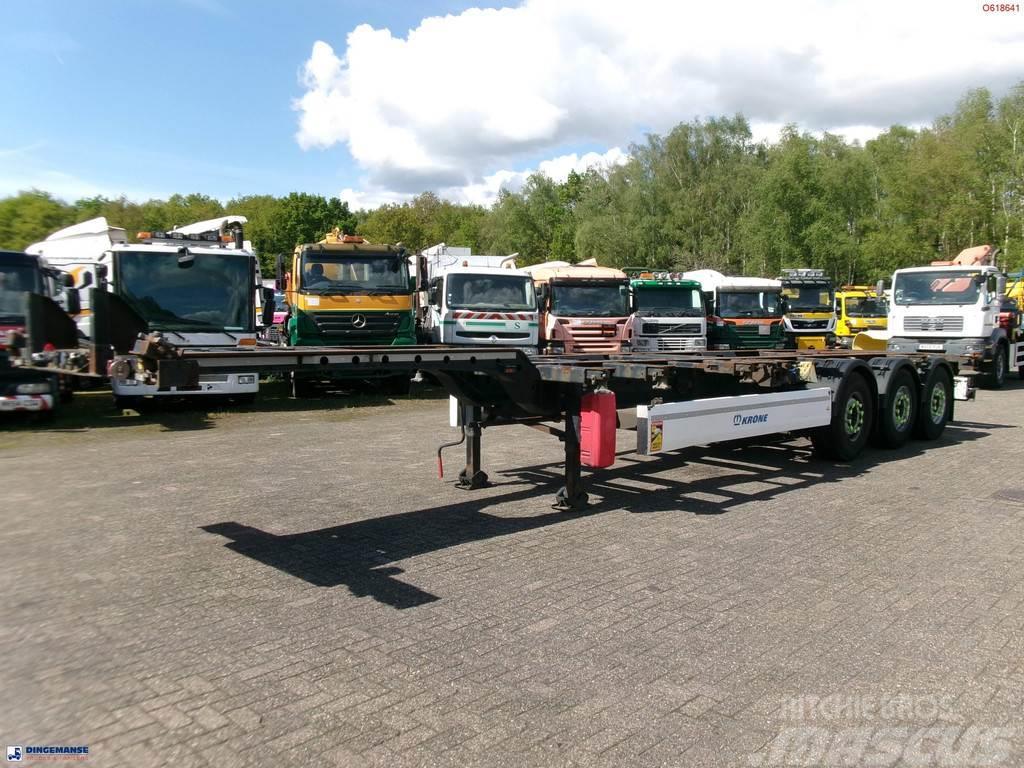 Krone 3-axle container trailer 20-30-40-45 ft DA08LNA Ημιρυμούλκες Container