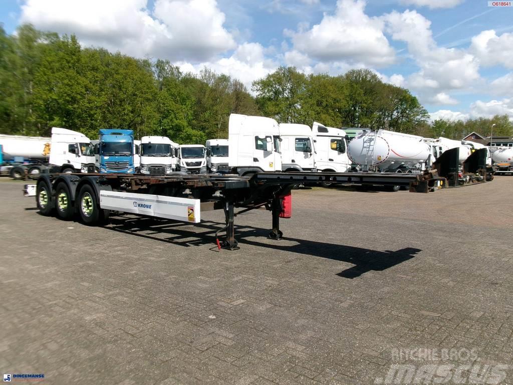 Krone 3-axle container trailer 20-30-40-45 ft DA08LNA Ημιρυμούλκες Container