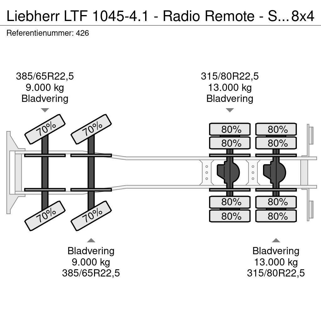 Liebherr LTF 1045-4.1 - Radio Remote - Scania P410 8x4 - Eu Γερανοί παντός εδάφους