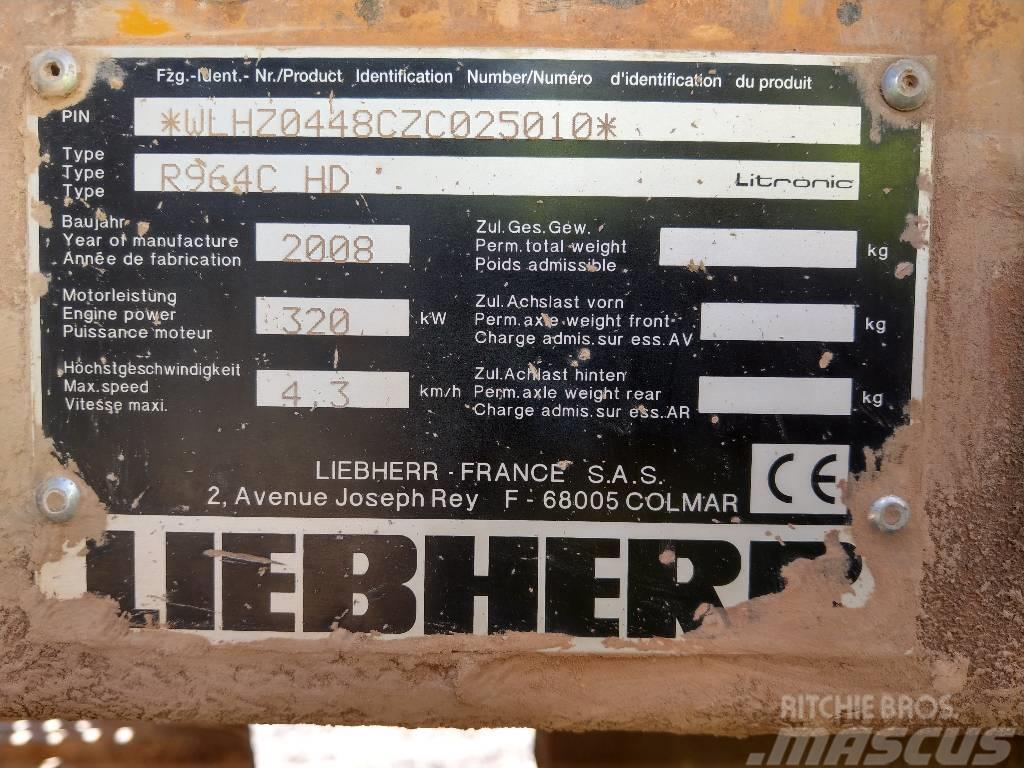 Liebherr R 964 C HD Εκσκαφείς με ερπύστριες