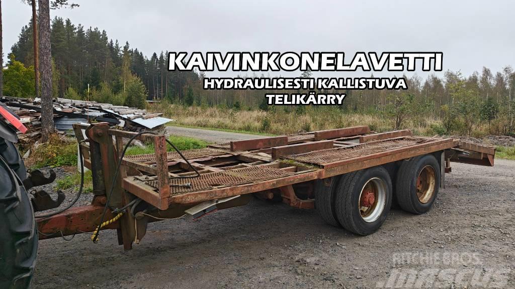  Koneenkuljetuslavetti Hydraulinen telilava - VIDEO Οχήματα με χαμηλό δάπεδο