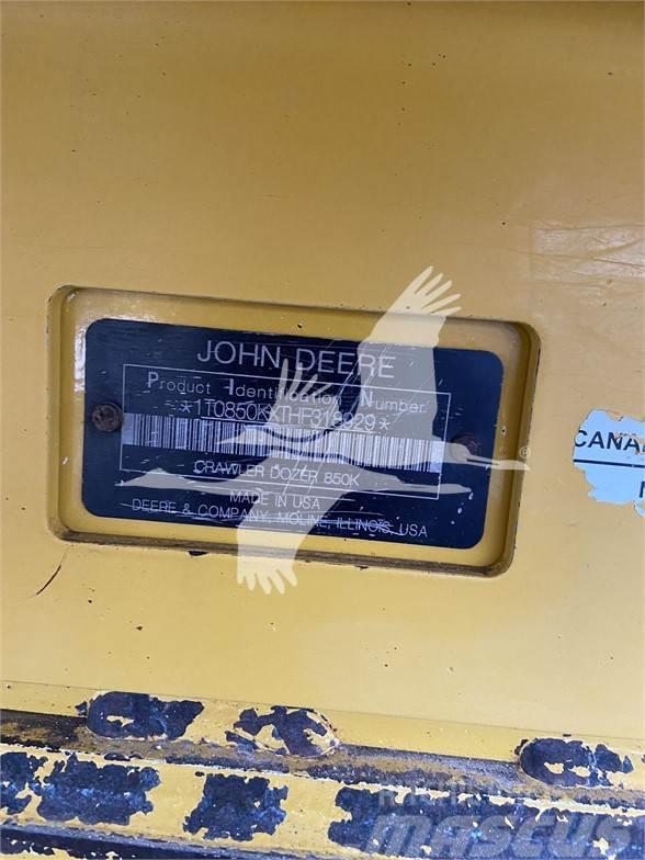 John Deere 850K Μπουλντόζες με ερπύστριες