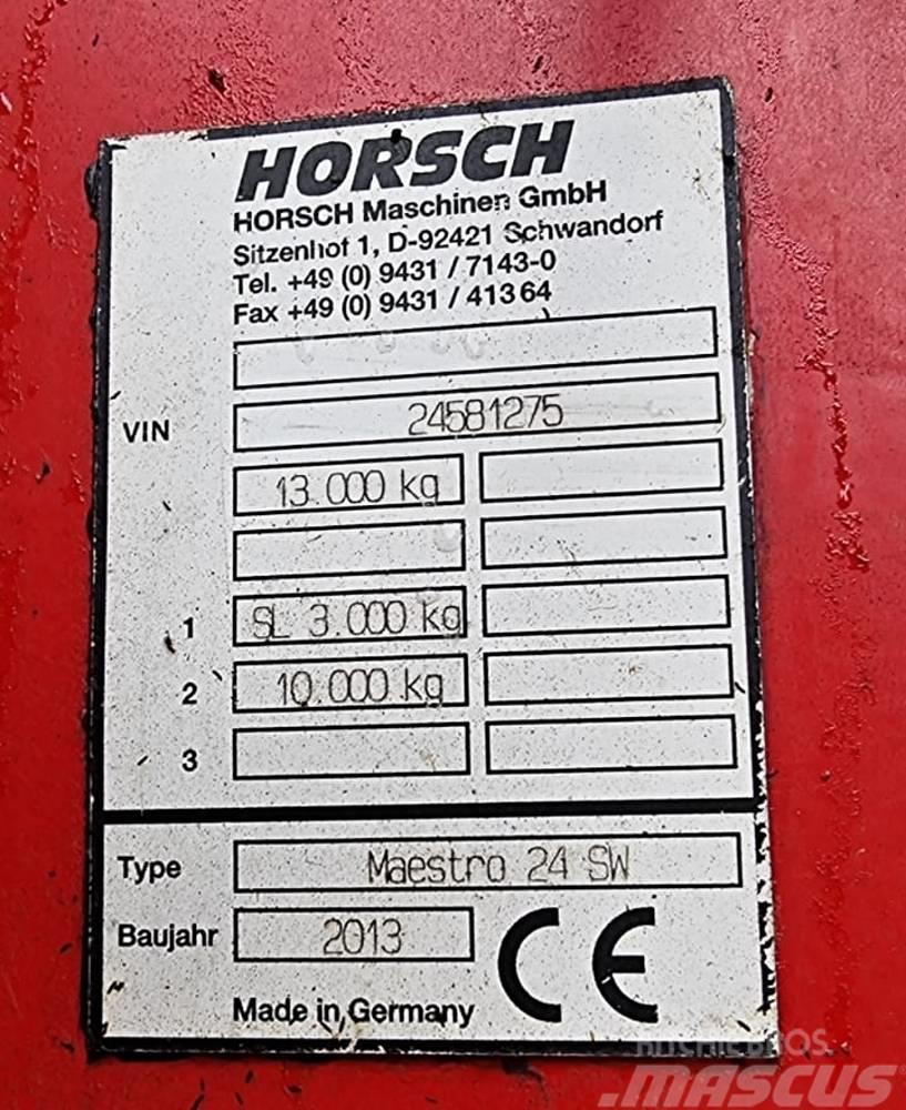 Horsch Maestro 24 SW Συνδυαστικοί σπορείς