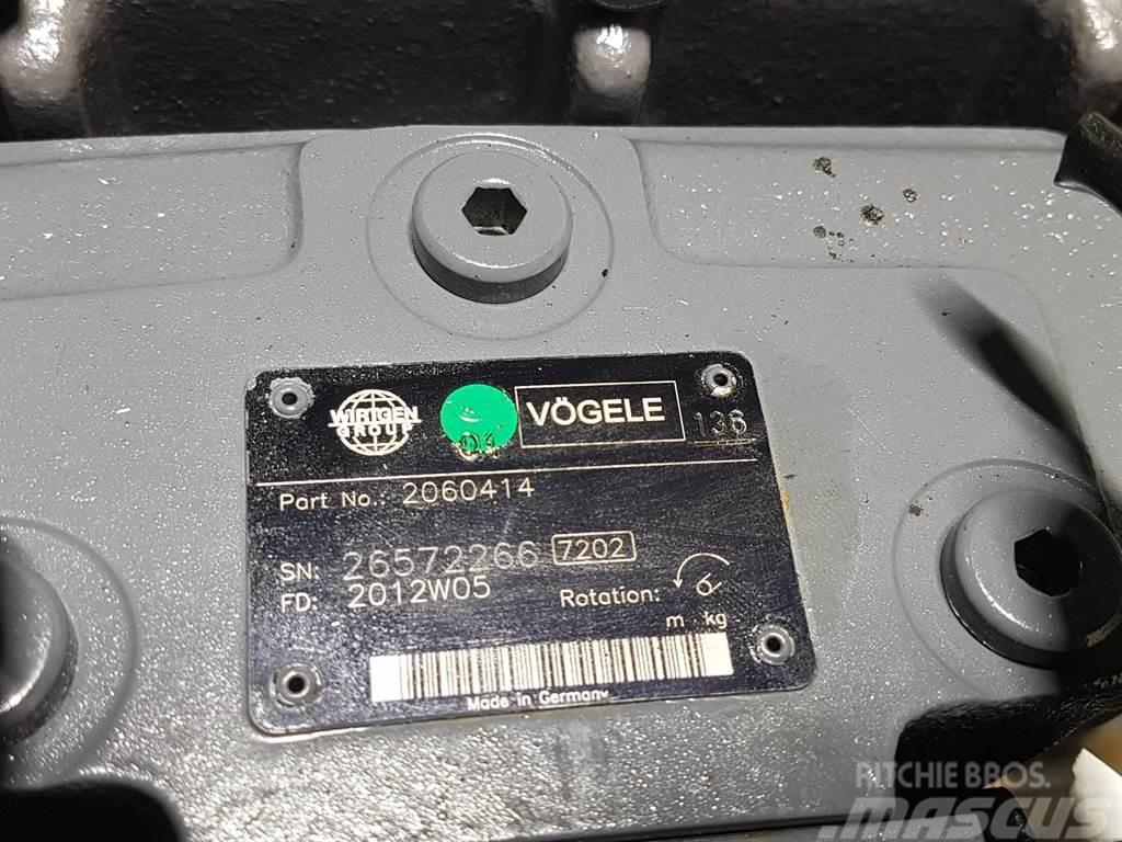 Vögele 2060414 (A10VG45+A10VG28) - Drive pump/Fahrpumpe/R Υδραυλικά