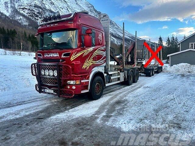 Scania R730 *6x4 *KESLA crane *NEW GEARBOX Φορτηγά ξυλείας