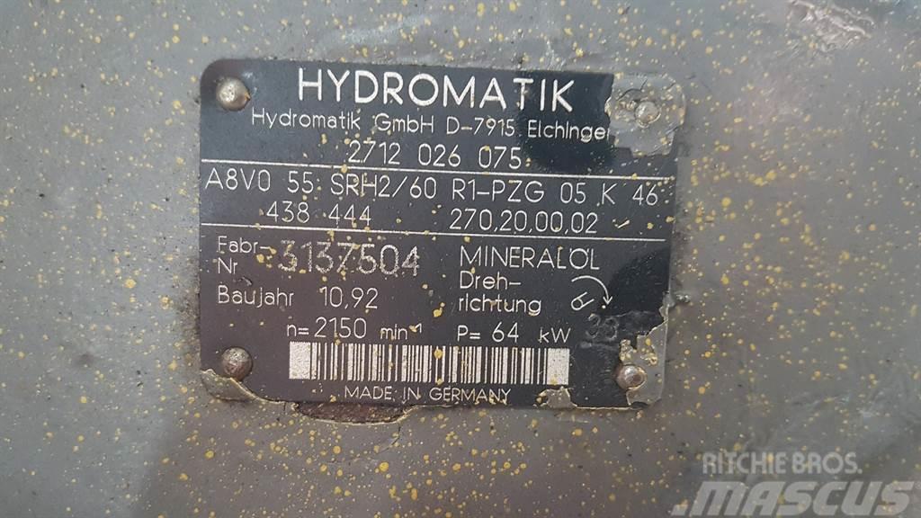 Hydromatik A8V055SRH2/60R1 -Zeppelin ZM15-Pump Υδραυλικά