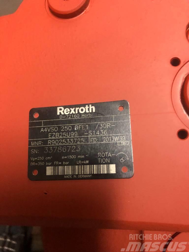 Rexroth A4VSO 250 DFE1/30R-EZB25U99 -S1436 Άλλα εξαρτήματα