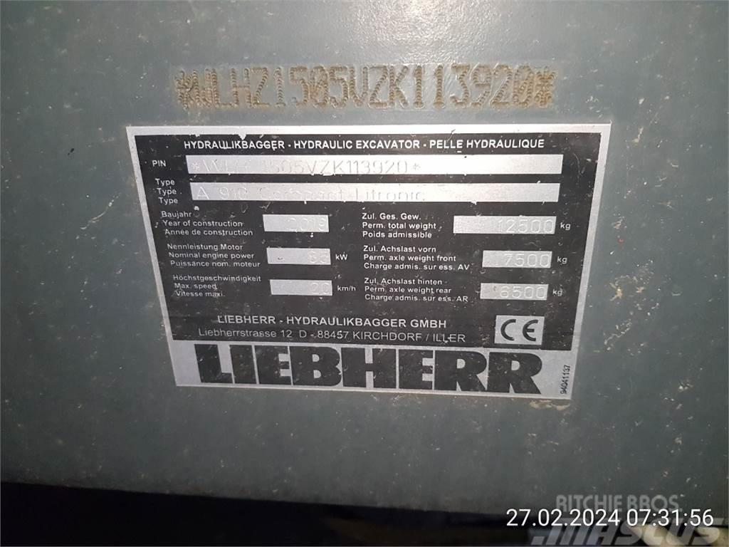 Liebherr A910compact Εκσκαφείς με τροχούς - λάστιχα