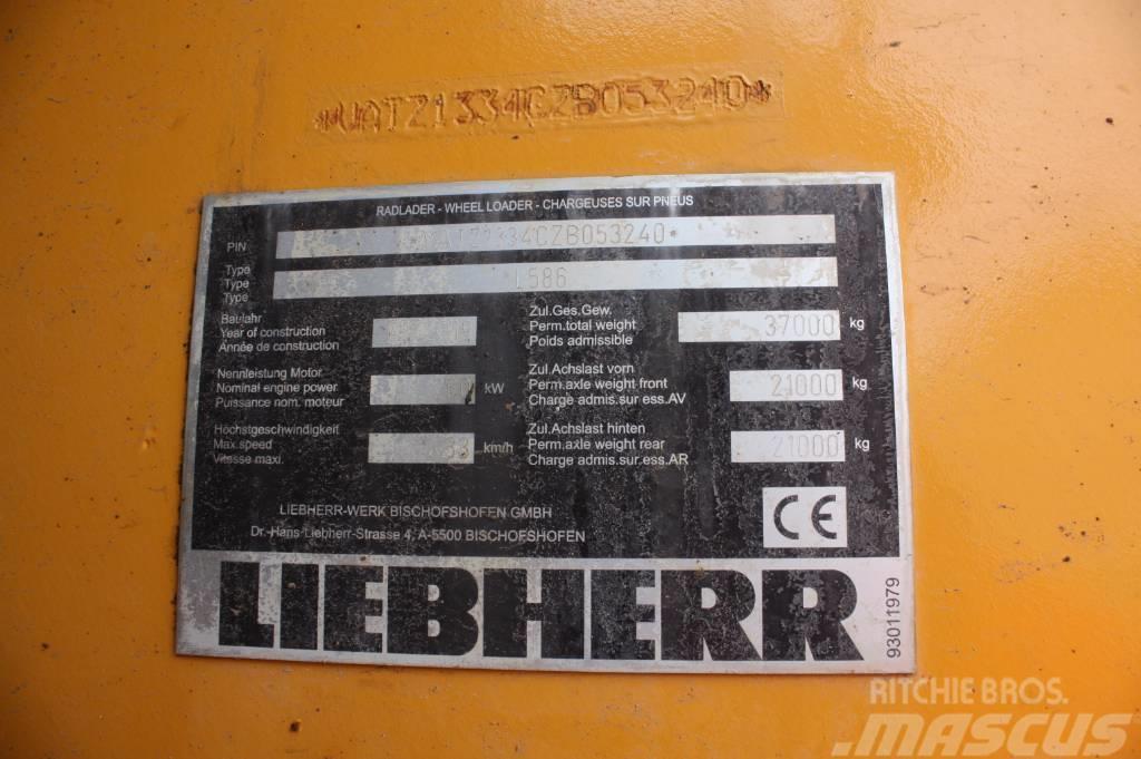 Liebherr L586XP Φορτωτές με λάστιχα (Τροχοφόροι)