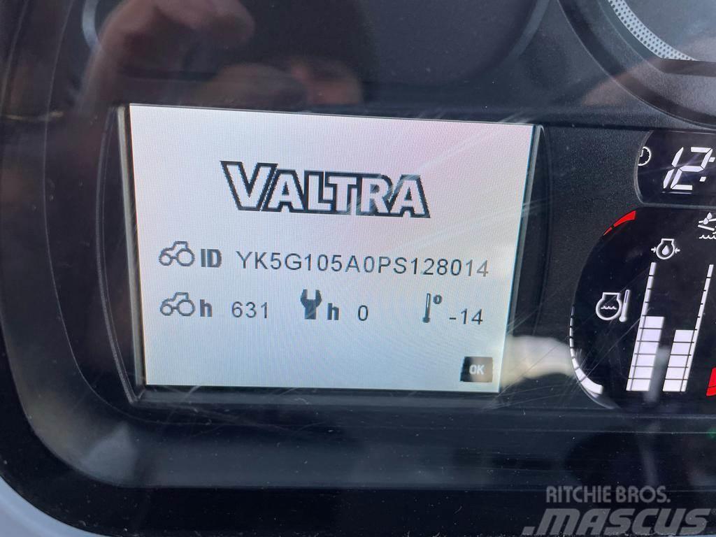 Valtra G 105 + G4 ETUKUORMAIN Τρακτέρ