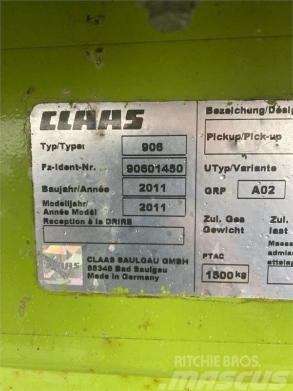 CLAAS PU 380 PRO T Λοιπός εξοπλισμός συγκομιδής χορτονομής